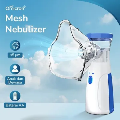TaffOmicron Nebulizer Alat Terapi Pernafasan