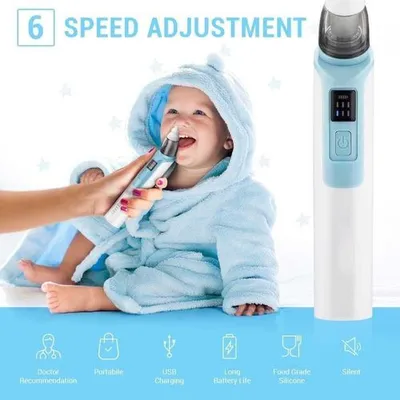 Baby Nasal Aspirator Alat Penyedot Ingus Bayi 6 Level 500mAh - ZLY-018