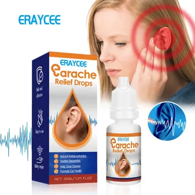 ERAYCEE EARACHE RELIEF DROPS – Tetes Telinga Herbal Pengurang Nyeri (30ml)